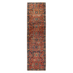Red Traditional Serapi Wool Runner - 2'8" x 9'11"