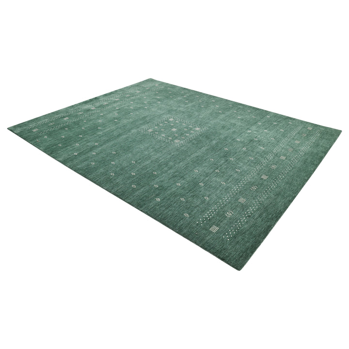 Solid Indo Gabbeh Wool Rug