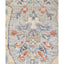 Light Grey Traditional Oushak Wool Rug - 8'1" x 10'