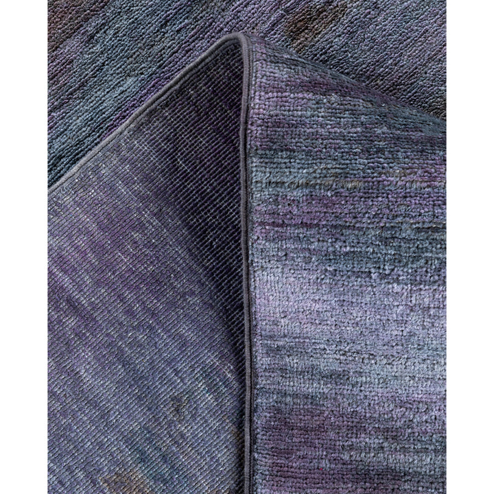Purple Overdyed Wool Rug - 10'1" x 13'9"