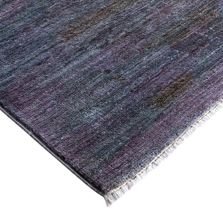 Purple Overdyed Wool Rug - 10'1" x 13'9"