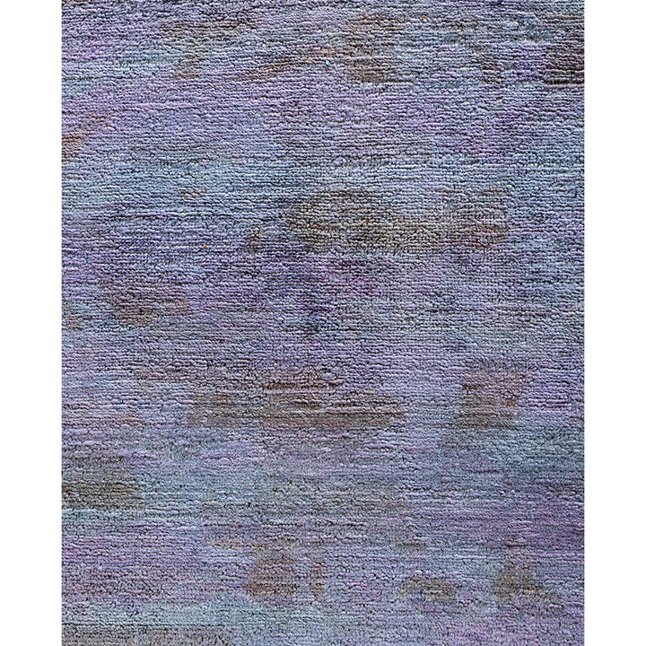 Purple Overdyed Wool Rug - 10'1" x 13'9"