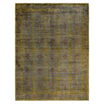 Grey Overdyed Wool Rug - 7'10" x 10'6"