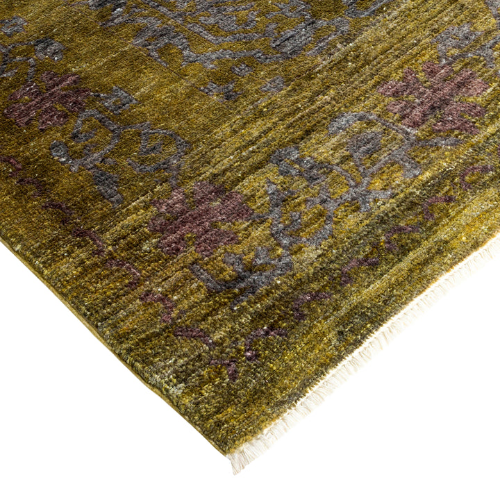 Grey Overdyed Wool Rug - 7'10" x 10'6"