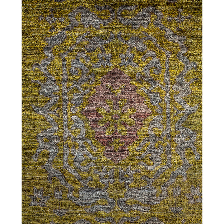 Grey Overdyed Wool Rug - 7'10" x 10'6"