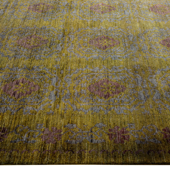 Grey Overdyed Wool Rug - 7'10" x 10'6"