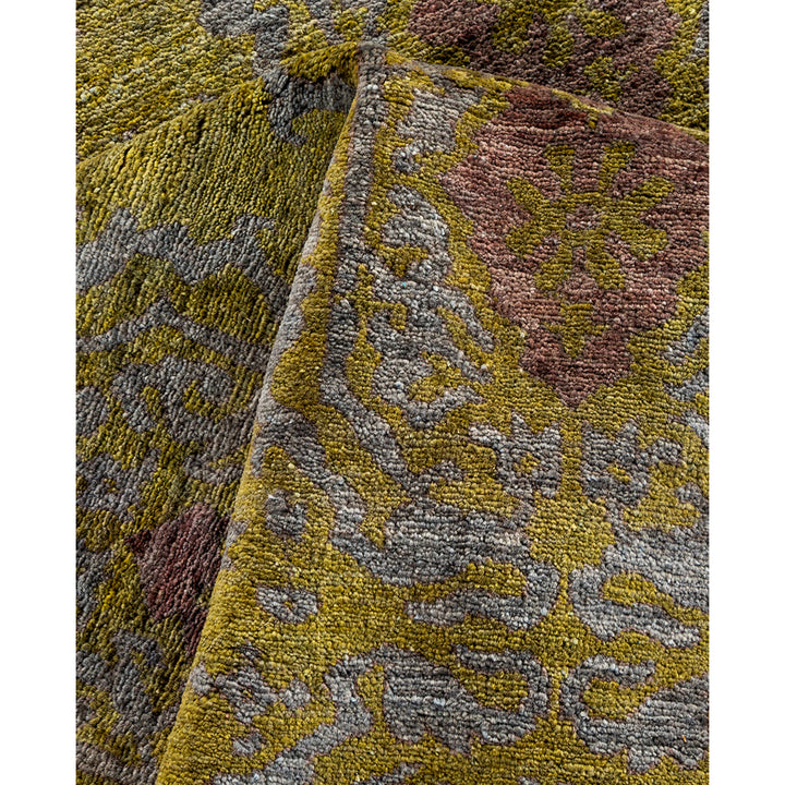Grey Overdyed Wool Rug - 7'10" x 10'6"