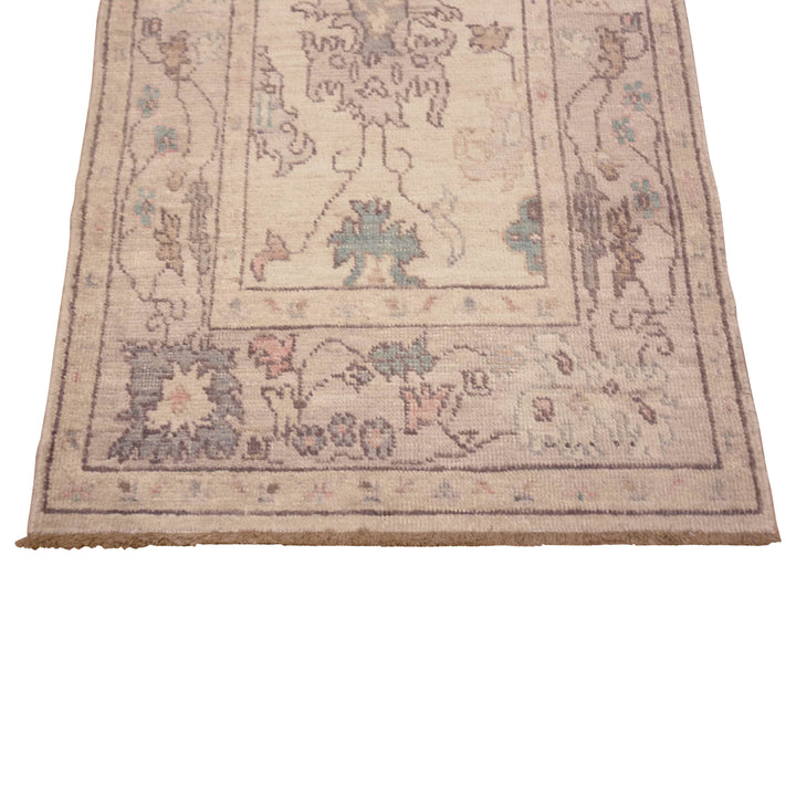Zameen Transitional Wool Runner - 3'4" x 9'6"