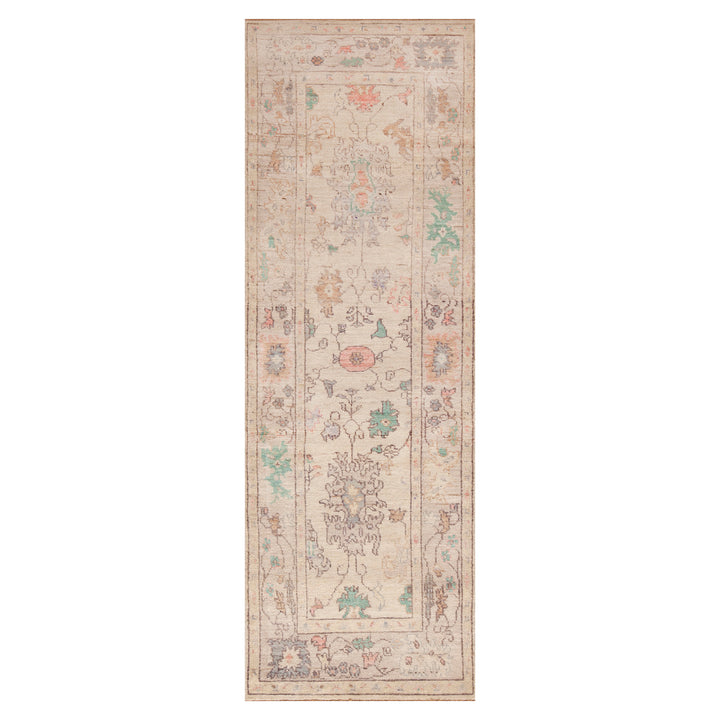 Zameen Transitional Wool Runner - 3'4" x 9'6"