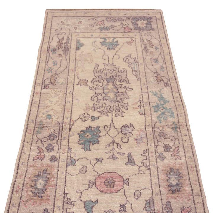 Zameen Transitional Wool Runner - 3'4" x 9'6"