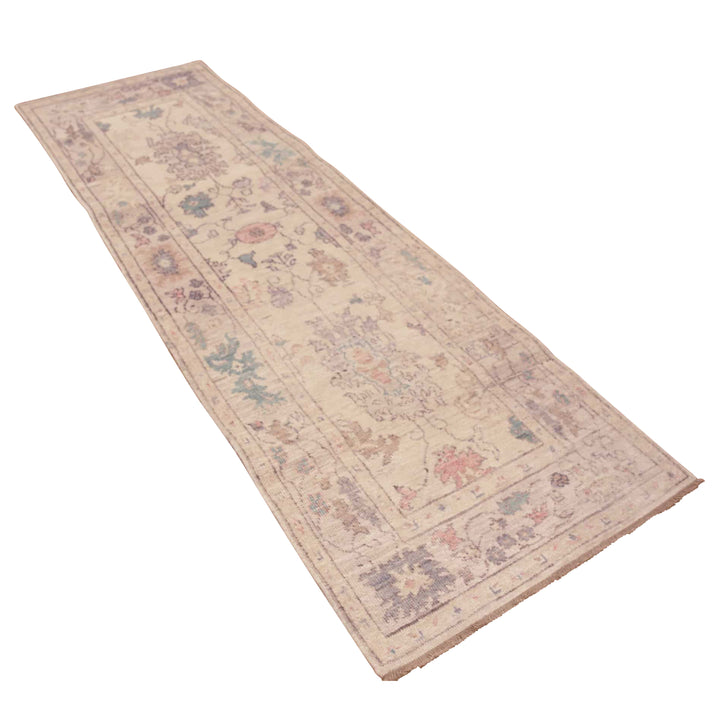 Zameen Transitional Wool Runner - 3'4" x 9'6"