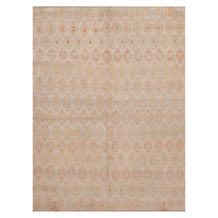 Zameen Transitional Wool Rug - 4'10" x 6'5"
