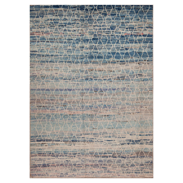 Zameen Transitional Wool Rug - 6'4" x 9'