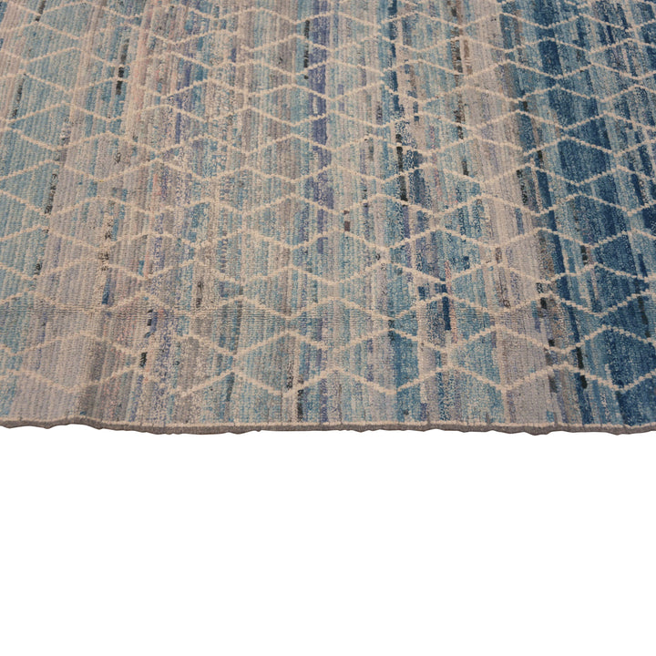 Zameen Transitional Wool Rug - 6'4" x 9'