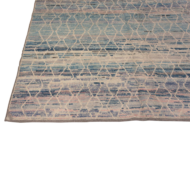 Zameen Transitional Wool Rug - 6'4" x 9'