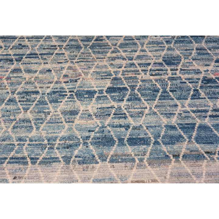 Zameen Transitional Wool Rug - 6'4" x 9'