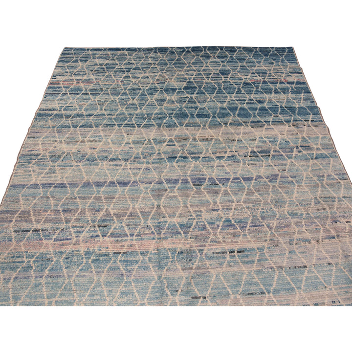 Zameen Transitional Wool Rug - 6'4" x 9'