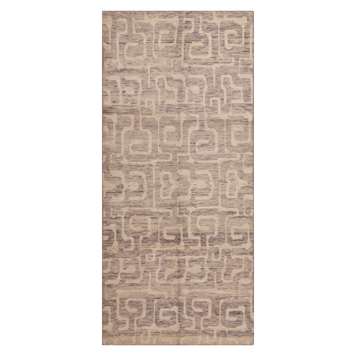 Zameen Transitional Wool Runner - 4'5" x 9'6"