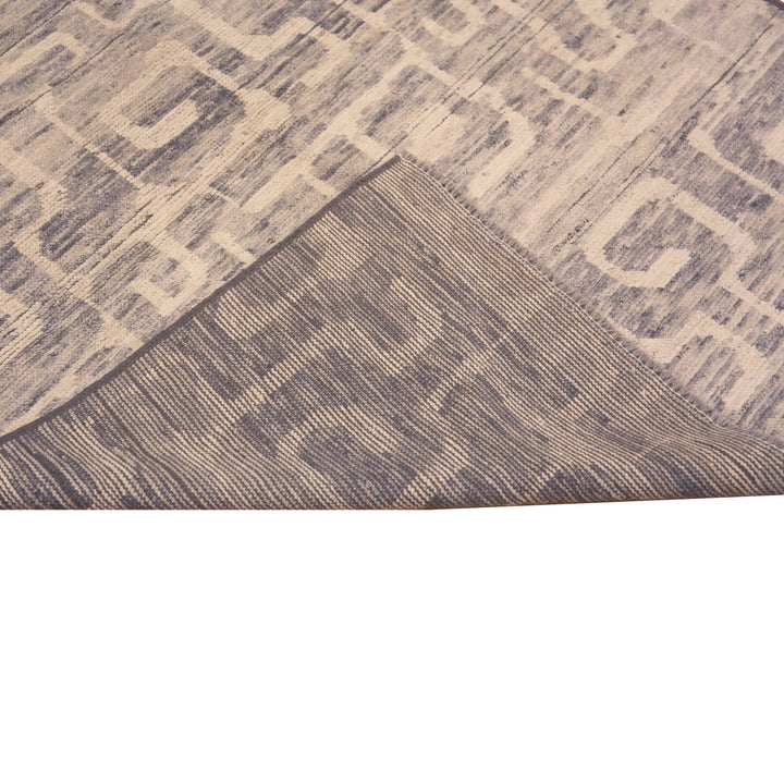 Zameen Transitional Wool Runner - 4'5" x 9'6"