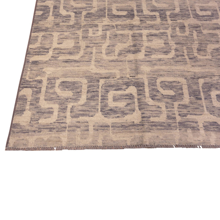 Zameen Transitional Wool Runner - 4'5" x 9'6"