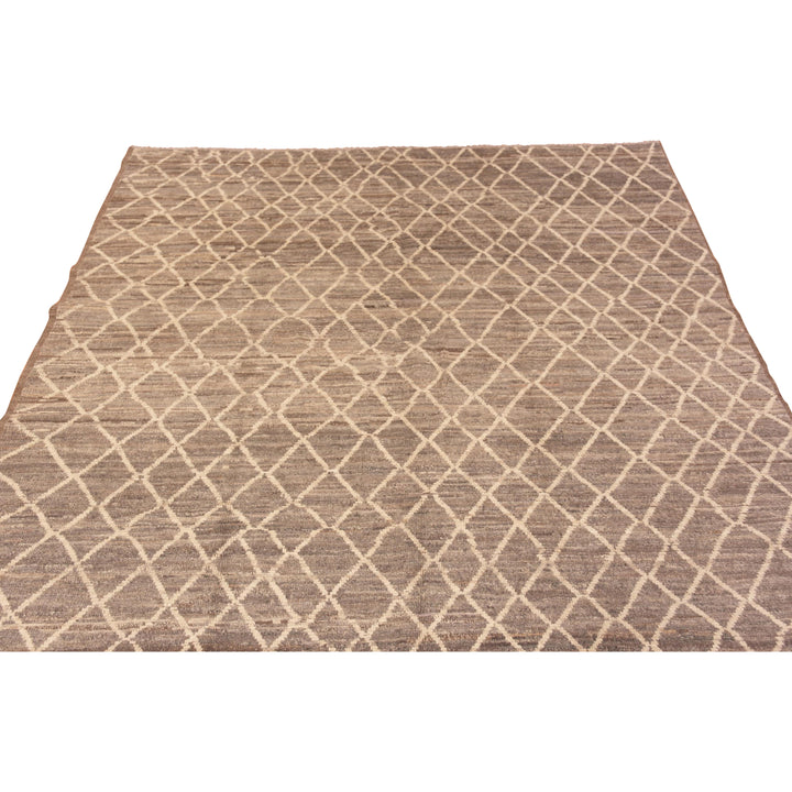 Zameen Transitional Wool Rug - 6'6" x 9'4"
