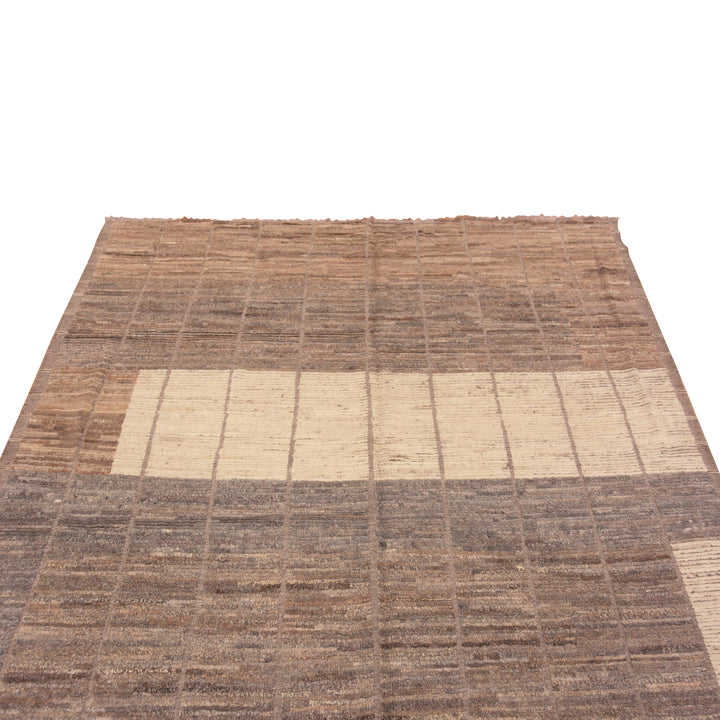 Zameen Transitional Wool Rug - 6'2" x 9'1"