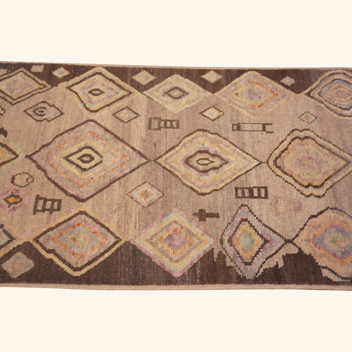Zameen Transitional Wool Runner - 3' x 9'8"