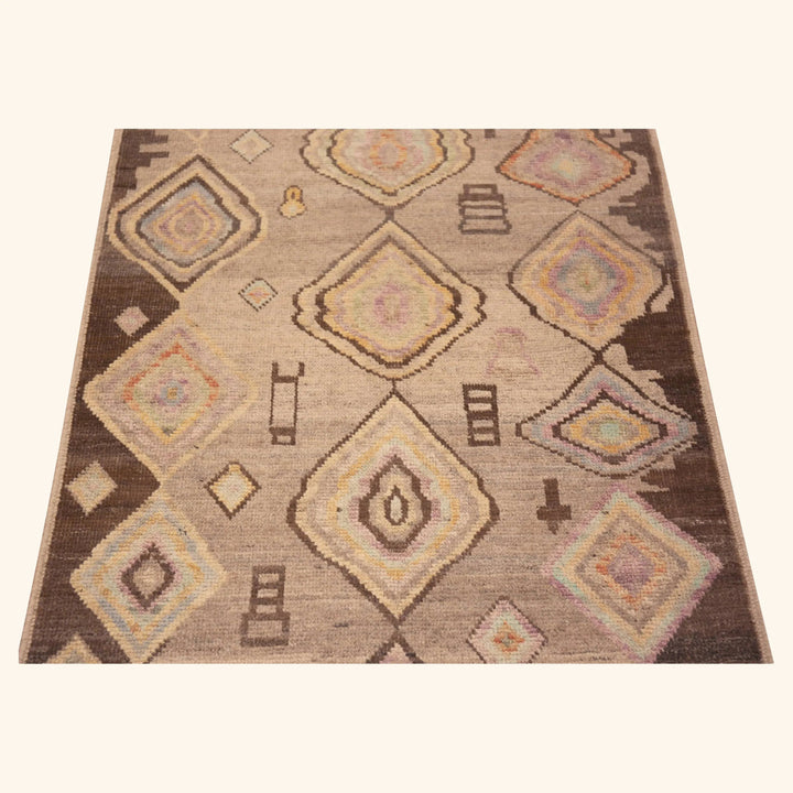Zameen Transitional Wool Runner - 3' x 9'8"