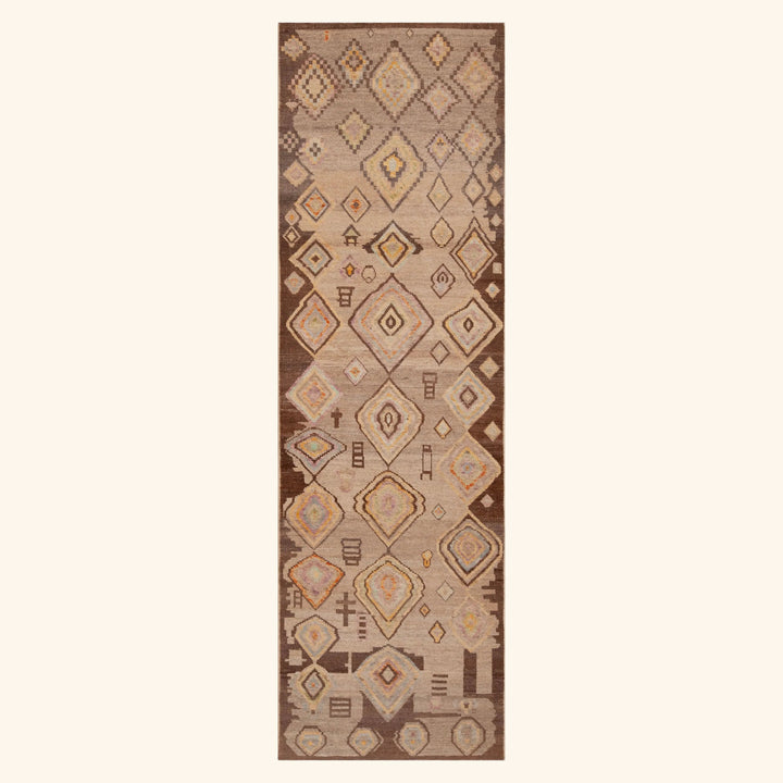 Zameen Transitional Wool Runner - 3' x 9'8"