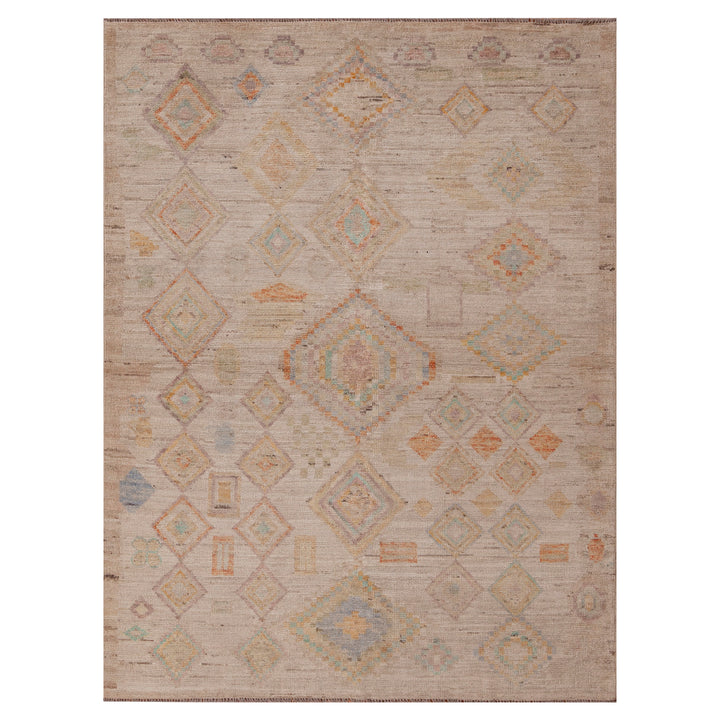 Zameen Transitional Wool Rug - 5'3" x 6'9"