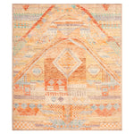 Zameen Transitional Wool Rug - 5'5" x 6'4"