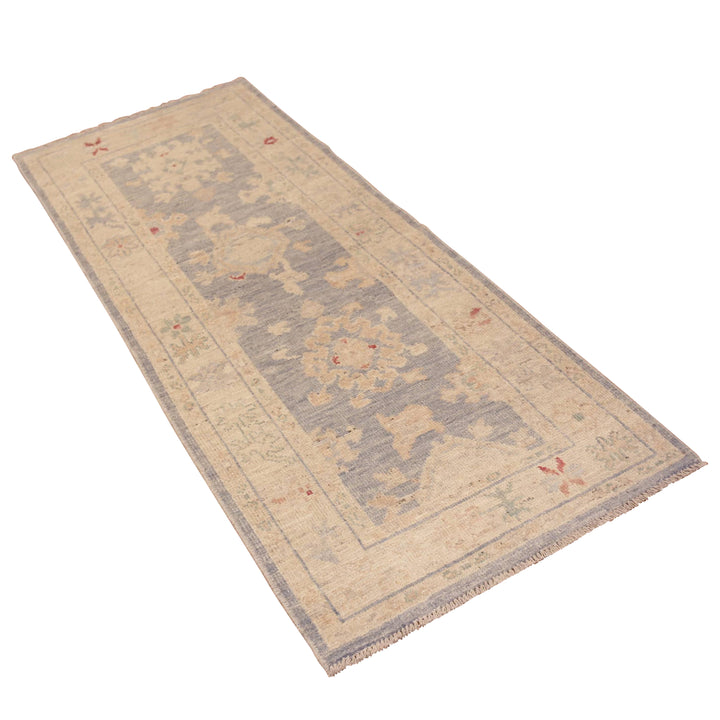 Zameen Transitional Wool Runner - 2'9" x 6'9"