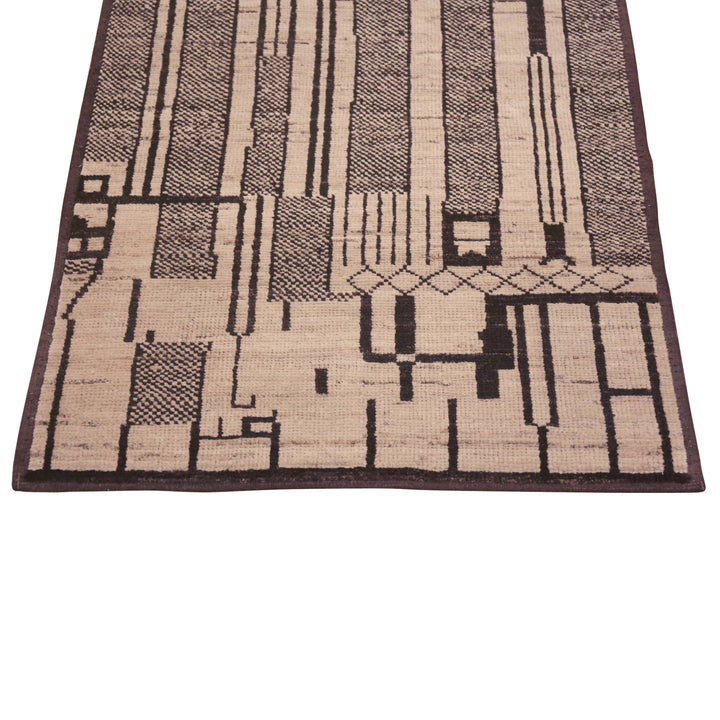 Zameen Transitional Wool Runner - 3' x 9'8"