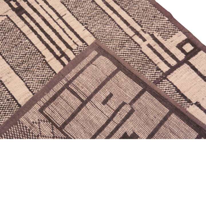 Zameen Transitional Wool Runner - 3' x 9'8"