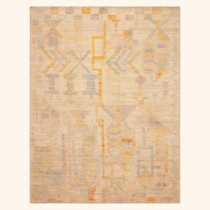 Zameen Transitional Wool Rug - 5'11" x 7'6"