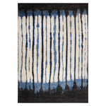 Blue Zameen Transitional Wool Rug - 14'1" x 19'11"