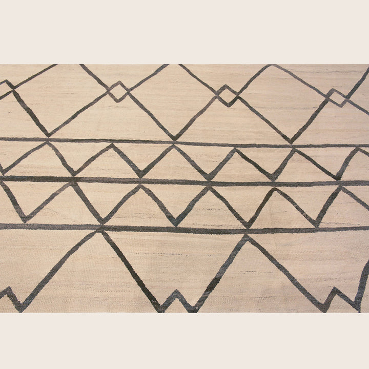 Natural Zameen Transitional Wool Rug - 14'4" x 18'9"