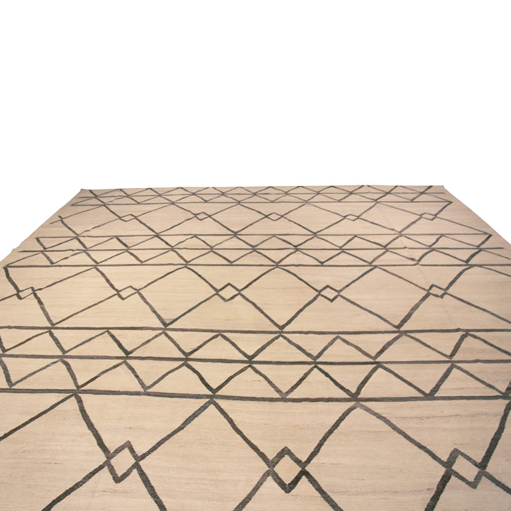 Natural Zameen Transitional Wool Rug - 14'4" x 18'9"