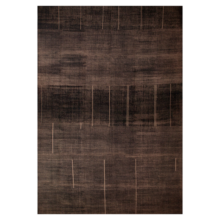 Brown Zameen Transitional Wool Rug - 18'3" x 26'4"