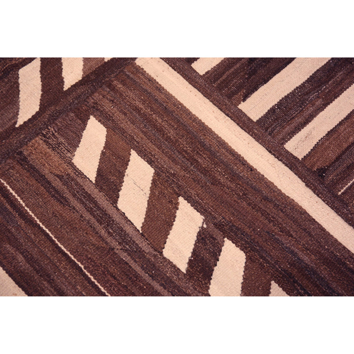 Brown Zameen Transitional Wool Rug - 13'6" x 18'9"