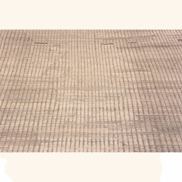 Brown Zameen Transitional Wool Rug - 18'4" x 21'