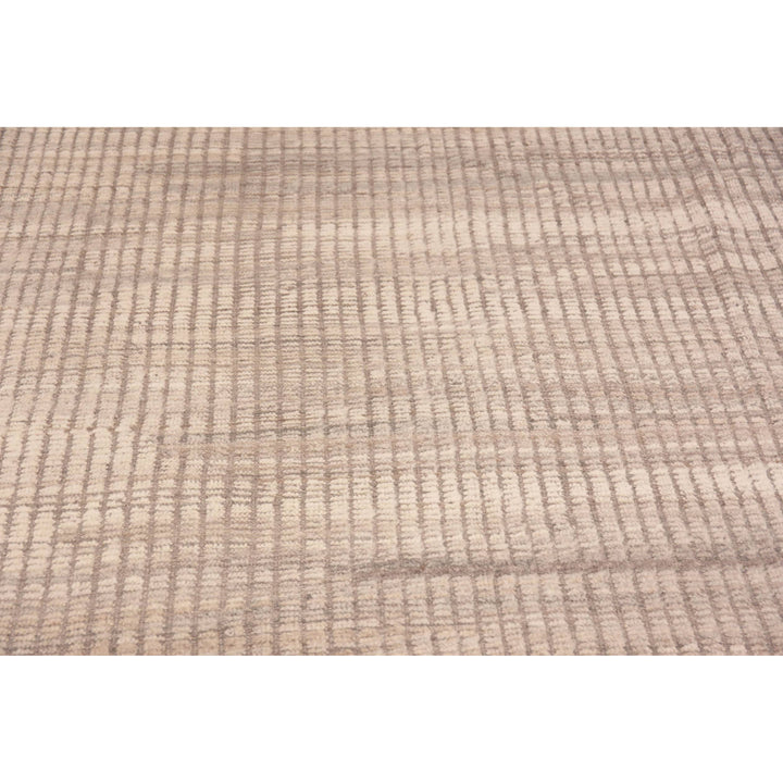 Brown Zameen Transitional Wool Rug - 18'4" x 21'