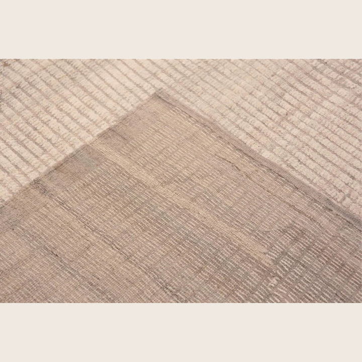 Brown Zameen Transitional Wool Rug - 18'4" x 21'