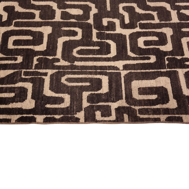 Zameen Transitional Wool Rug - 4'2" x 9'5"
