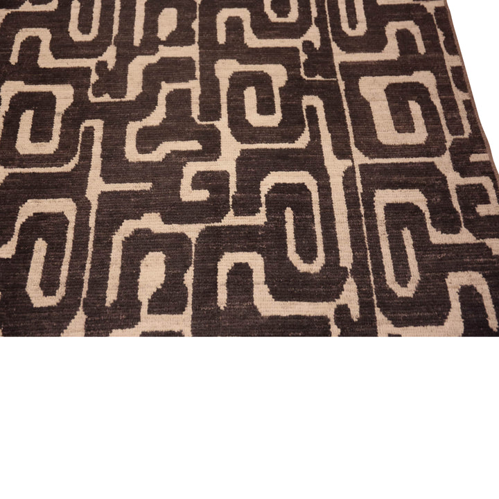 Zameen Transitional Wool Rug - 4'2" x 9'5"