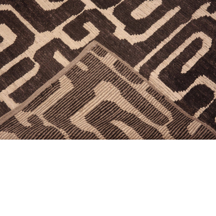 Zameen Transitional Wool Rug - 4'2" x 9'5"