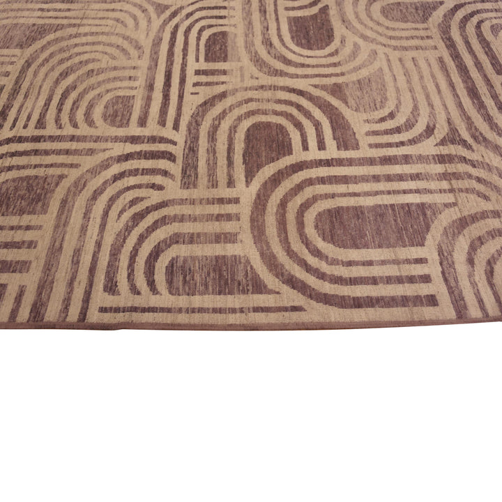 Natural Zameen Transitional Wool Rug - 20'4" x 26'4"