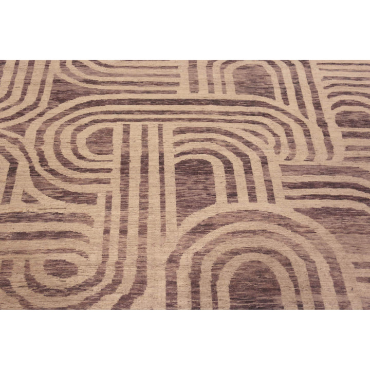 Natural Zameen Transitional Wool Rug - 20'4" x 26'4"