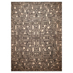 Black Zameen Transitional Wool Rug - 16'5" x 22'6"