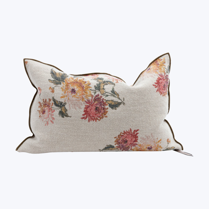 Imperial Bouquet Linen Pillow